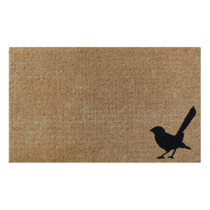 Willy Wagtail Bird Doormat
